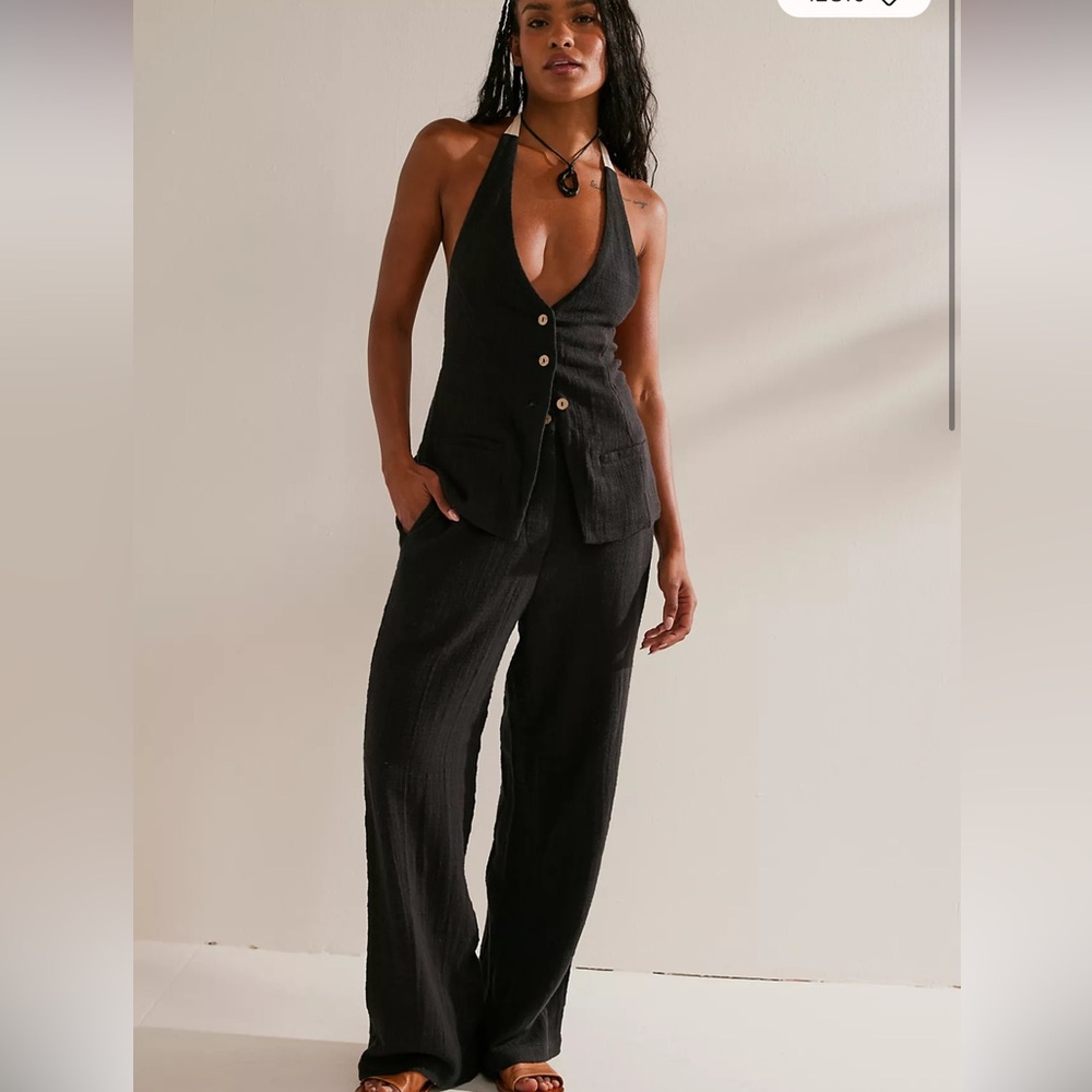 Free People “Take Me To Paris Low-Back Set”